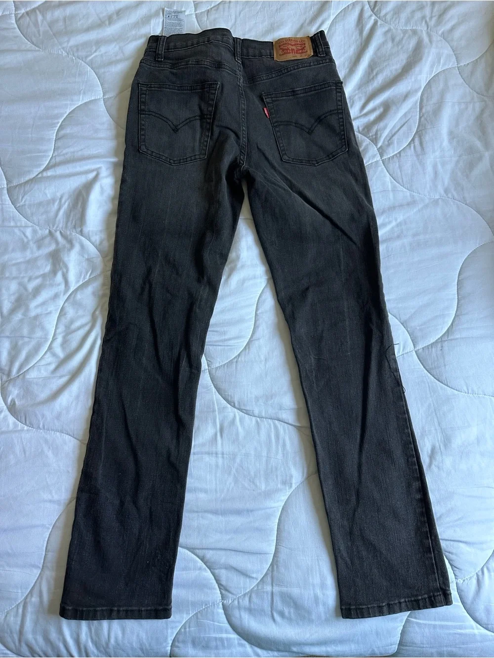 Levi's Women's Skinny Black Denim Jeans - Picture 4 of 6